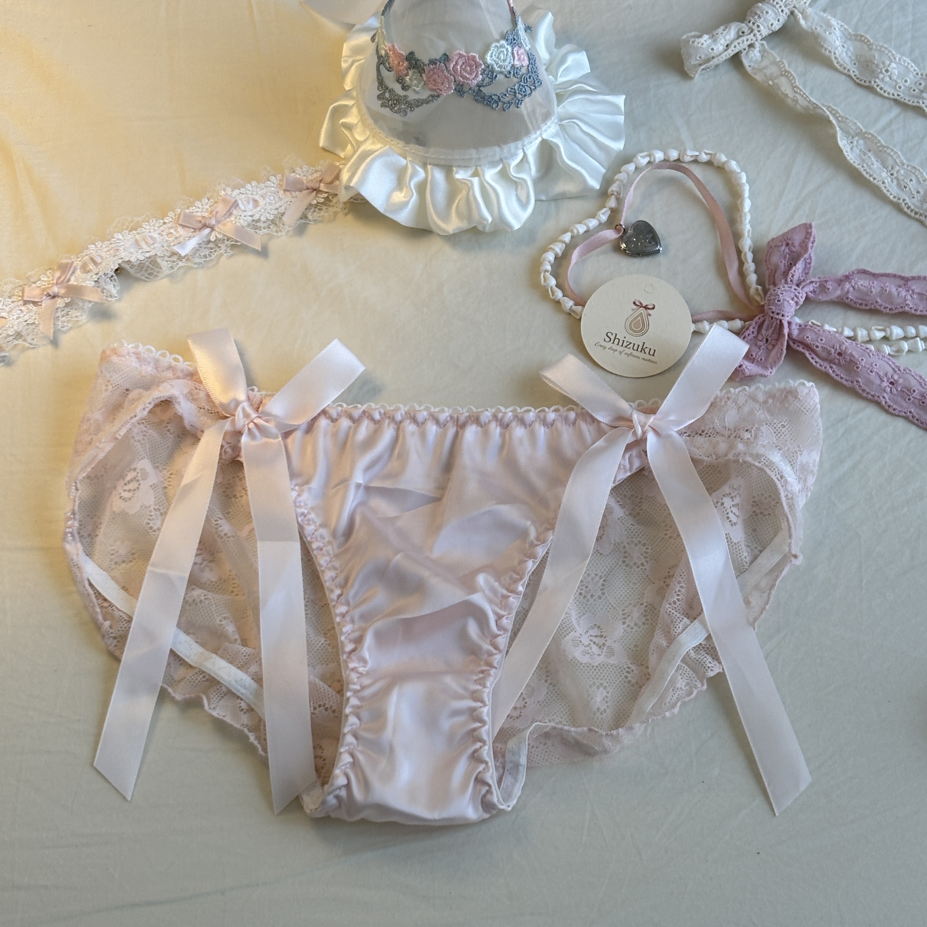 Delicate Ribbon Lace Panty